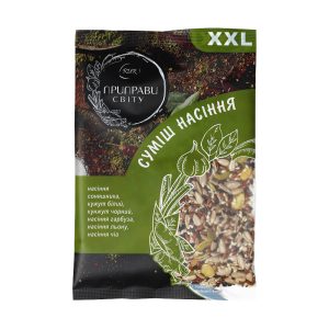 Приправа "Суміш насіння", Приправи Світу 15 шт х 100 г (БЕЗ солі)