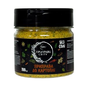 Приправа до картоплі 100 г (банка) Приправи Світу